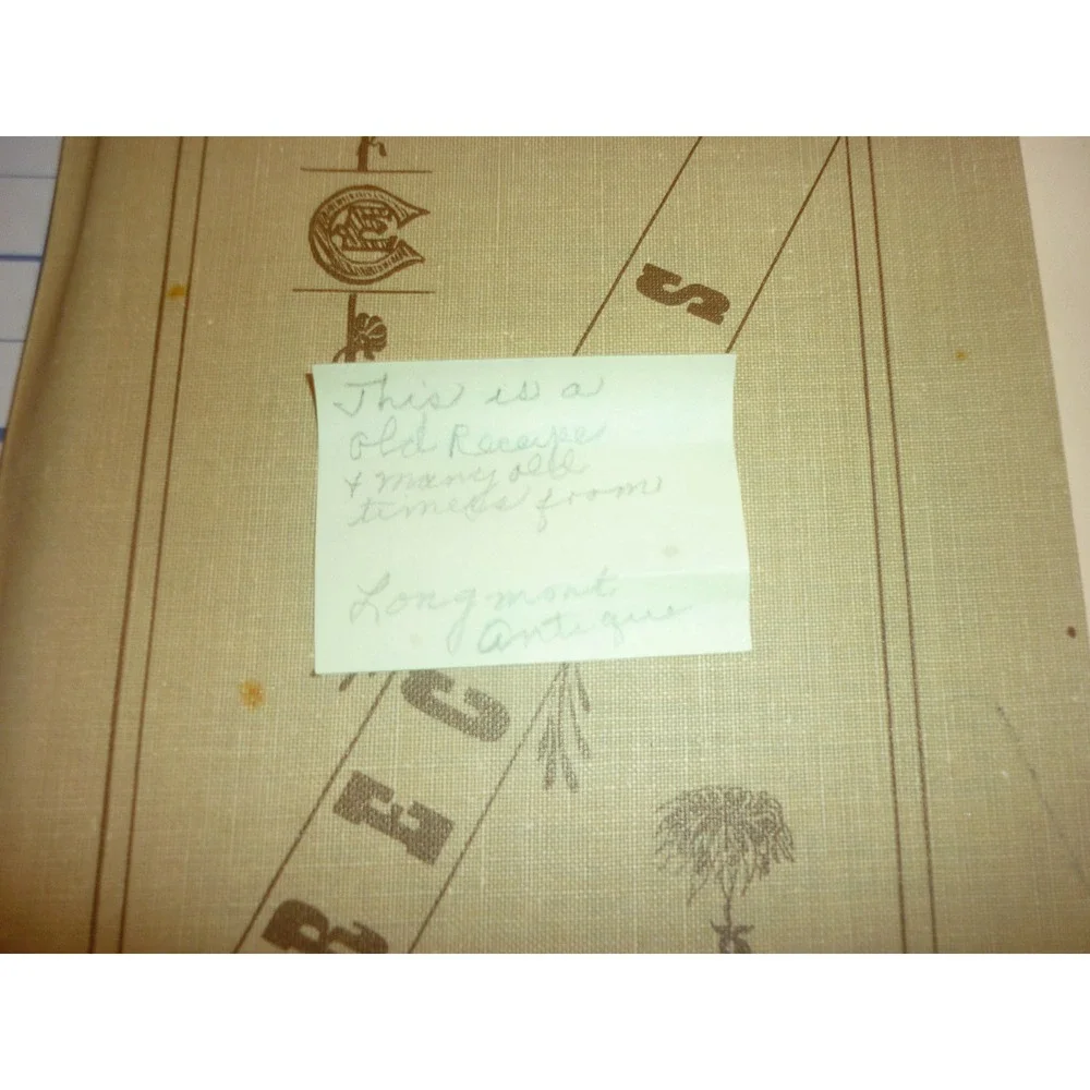 Longmont Pioneer Museum Centennial BiCentennial Recipes Re-Issue Cookbook
